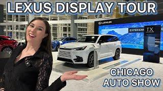 Lexus Display Exclusive Private Tour From The 2025 Chicago Auto Show! Experience Amazing With Me!