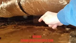 Crawl Space Encapsulation, Sump Pump, And French Drain Installation