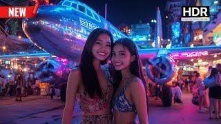  The Best Night Market in Bangkok You Didn't Know About! Thailand Nightlife - 4K HDR