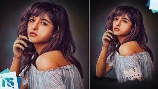 Digital Art Tutorial - Smudge Art Photoshop Tutorial | Shirley Setia