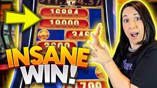 INSANE WIN ON FREE PLAY on a BRAND NEW SLOT MACHINE‼️