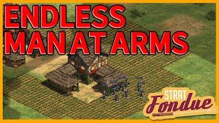 How many games can I win with only Man At Arms? AoE2:DE | Strat Fondue