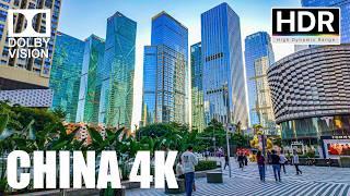 Shenzhen, China 4k HDR - Asia's most modern city, amazing walking tour