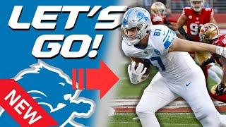 Detroit Lions Get More Great News After Beating The 49ers...