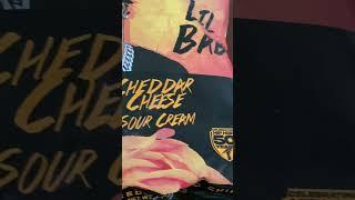 My favorite rap snack is Lil Baby | Cheddar Cheese + Sour Cream Potato Chips