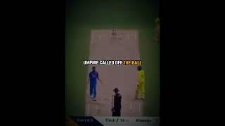 BHUVI BOWLED AARON FINCH #cricket #sg #ytshorts