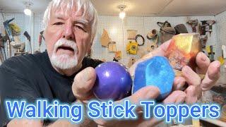 How I Make Toppers for Walking Sticks