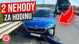 Dvě NEHODY Během Jedné Hodiny (Nehoda s Policií)