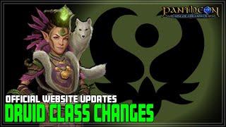 Pantheon: Rise of the Fallen - Druid Class Update