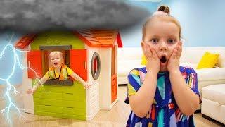 MAGICAL CHILDREN PLAYHOUSE | Pretend play with Toys and Little Gaby