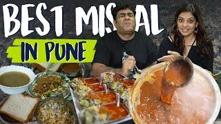 Finding the best and झणझणीत MISAL in PUNE!  Newale Misal | Vaidya Uphar Gruha