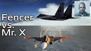 Fencer vs Mister X - Ace Combat 7 Glitch