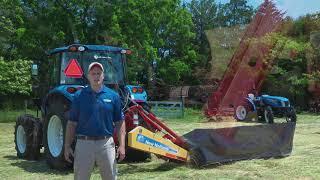 Heavy Farm Equipment. H6000 Mower Setup