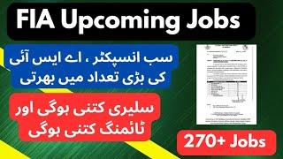 Federal Investigation Agency FIA Jobs 2025 | FIA Last Date 25 January 2025 | S.P Pak Jobs