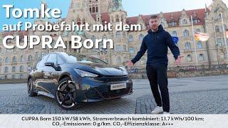 CUPRA Born Probefahrt mit Tomke Nils