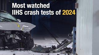 2024 Most Watched IIHS Crash Tests