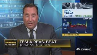 Tesla beats earnings and revenue expectations