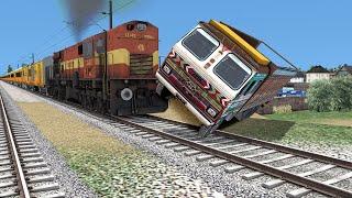 Truck vs Train | Stops The Train | Train Simulator