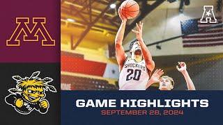 Game Highlights: Minnesota vs. Wichita State (Nov. 28, 2024)