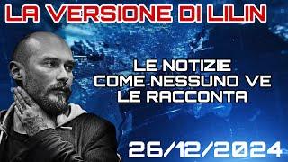 La versione di Lilin - 26 dicembre 2024.