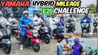 Yamaha Fascino and Ray Zr 125 Hydride mileage Challenge Check out detail review and better Mileage