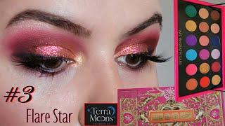 NEW: Pat’s Celestial Nirvana Palette (3rd look) with Terra Moons Cosmetics Flare Star!