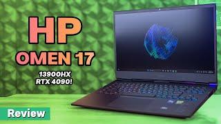 Most Powerful HP Laptop! | HP Omen 17 RTX 4090 Review!