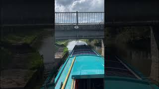 Narrowboat cruise on the Trent and Mersey ️ #narrowboat #canal #nature #electricnarrowboat