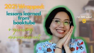 2021 Wrapped: what i learned from doing booktube for a year + giveaway announcement #BooktubePH