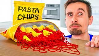 MANGIO la PASTA alle PATATINE in AMERICA 