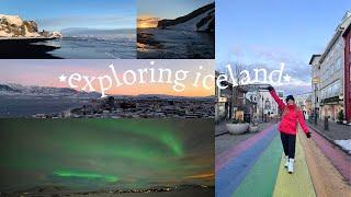 Iceland Winter Travel Vlog | exploring reykjavik, the golden circle, south coast & blue lagoon