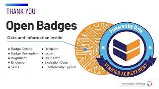 1EdTech Open Badges 3.0 (in 5 Minutes)