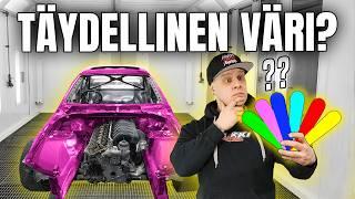 VAIKEA PÄÄTÖS! Maalin valinta drifting autoon