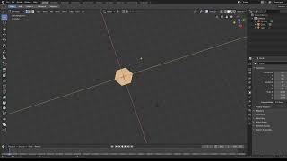 How to make a Hexagon (Or ANY polygon) in blender 2.8+ under 30 seconds