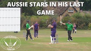 AUSSIE STARS IN HIS LAST GAME | Club Cricket Highlights - Castor & Ailsworth CC vs Stamford CC