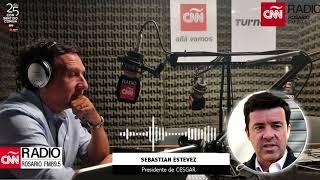 Entrevista a Sebastián Estevez CESGAR en CNN Radio Rosario