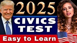 2025 US Citizenship Test Questions 1 to 100 Civics Test Questions and Answers, Ciudadania Americana