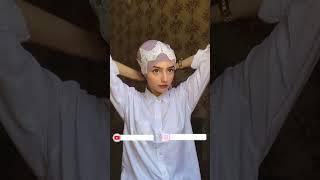 Sleek and Modern style with Chiffon lace hijab - Full Tutorial