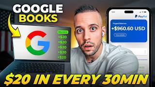 Passive Income: Get Paid $20 Every 30min With Google Books Using AI