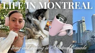 what it's REALLY like living and working in Montreal, Canada *real* days + pros & cons (VLOG)