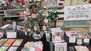 2023 Christmas Craft Fair Displays & Table Set Up