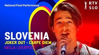 Joker Out - Carpe Diem | Slovenia  | Showcase Performance | Eurovision 2023