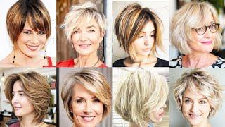 NEWPIXIE CUTS 2024 short hair women 40 50 60 70 and 80 years