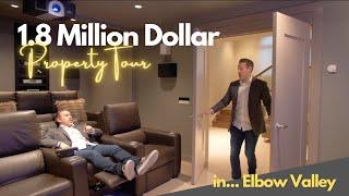 1.8 Million Dollar DREAM Home Tour in Elbow Valley - With Zach Terlier