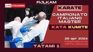 KARATE - Campionato Italiano Master 2024 - Tatami1