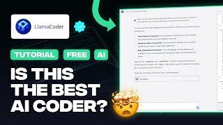 Llama Coder Review & Tutorial - Build Full Stack Apps With AI For FREE!