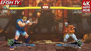 Abel vs El Fuerte (Hardest AI) - Ultra Street Fighter IV