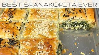 BEST SPANAKOPITA EVER