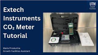 Extech Instruments CO2 Meter Tutorial