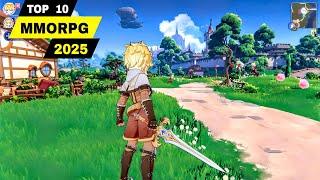 Top 10 Best TIER LIST MMORPG of 2025 | High Graphic MMORPG games Mobile & PC 2025